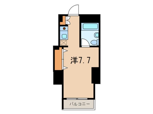 メゾン・ド・ヴィレ麻布台(1205)の物件間取画像